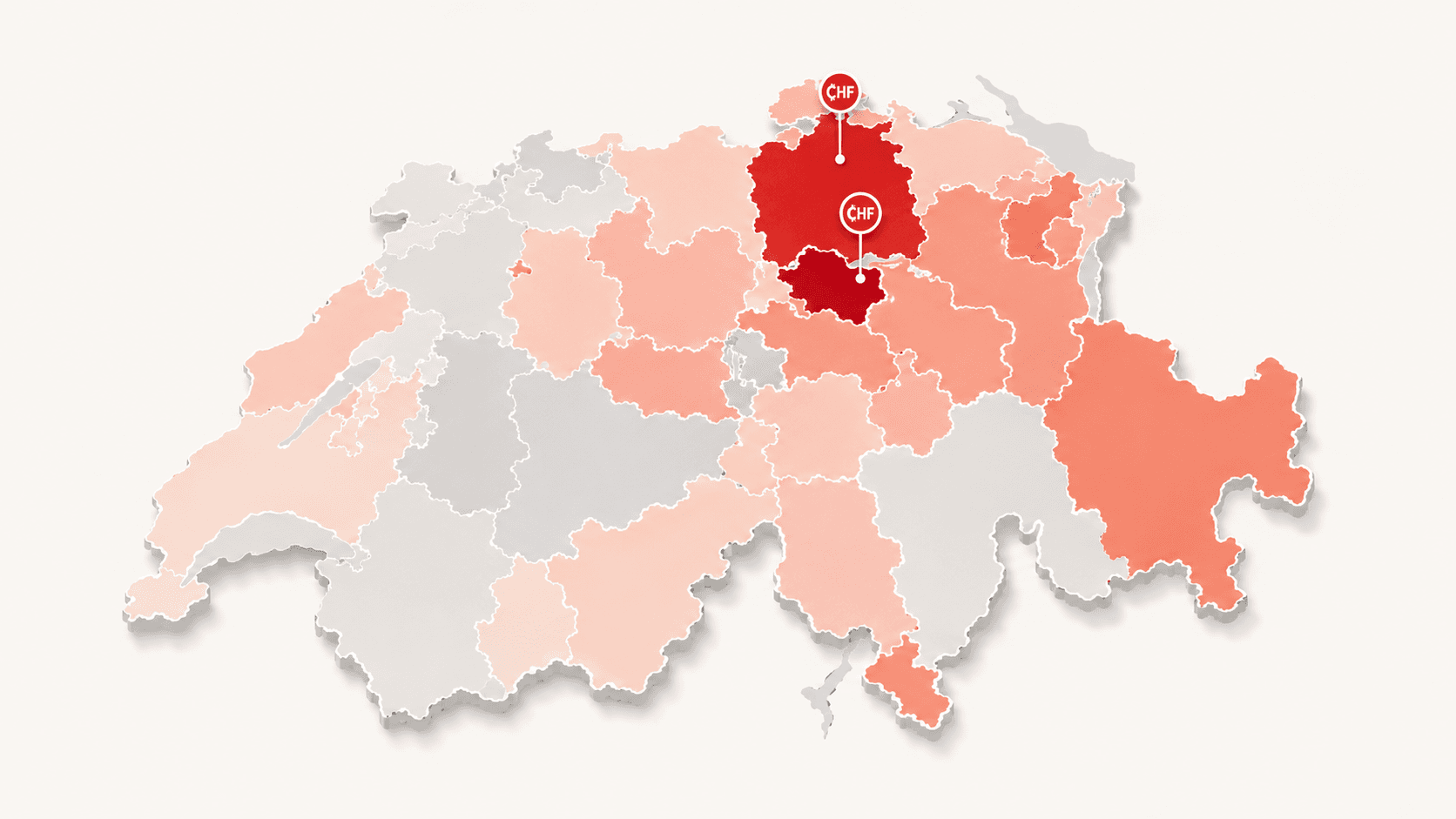 Average salary by canton Switzerland 2026 — all 26 regions compared